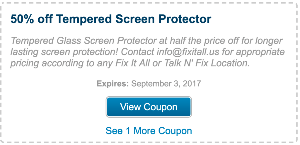 tempered screen